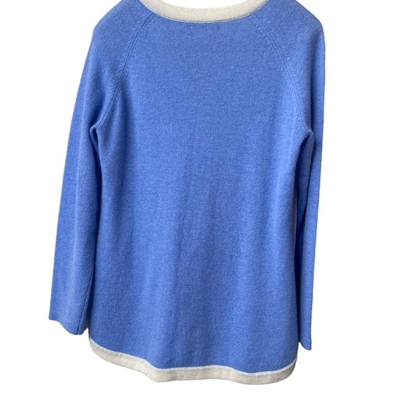 Claudia‎ Michole Cashmere Classic V-Neck Pullover LG - Picture 8 of 12
